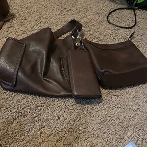 Purse wallet and small bag never used
